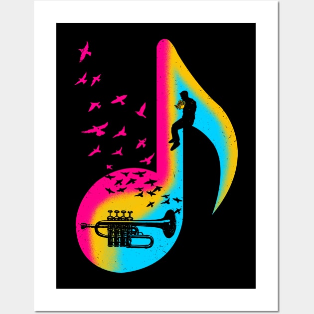 Music Piccolo Trumpet Wall Art by barmalisiRTB